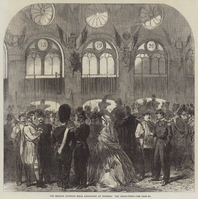 発砲点、ブリュッセルのベルギー国立ライフル協会 作： Sir John Charles Robinson